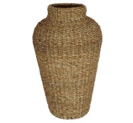 JARRON SEAGRASS METAL 35X35X70 APERTURA 20CM