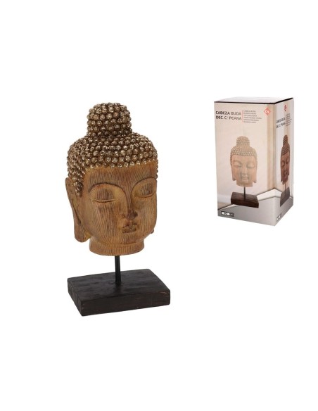CABEZA BUDA DEC. C/ PEANA 30 CM