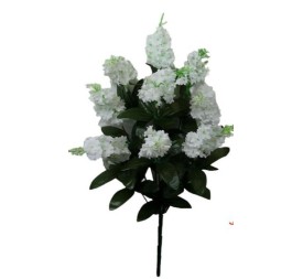 RAMO DE LILAS X 9 BLANCO