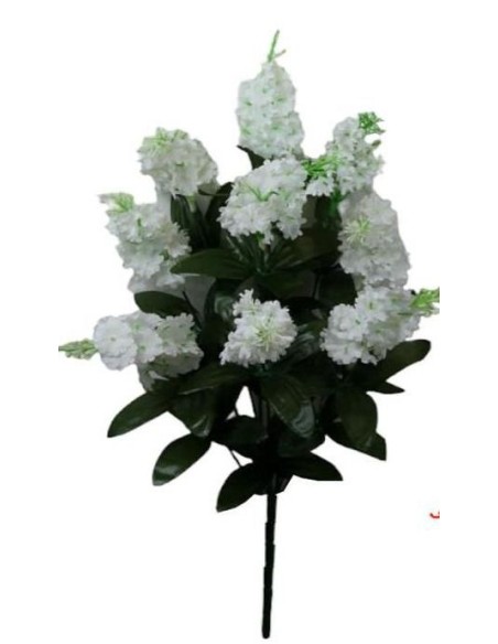 RAMO DE LILAS X 9 BLANCO