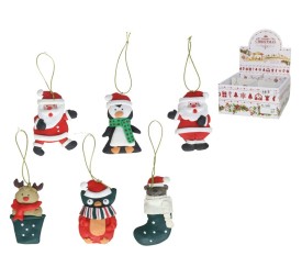 FIGURAS NAVIDAD CM.9H STD DE GOMA EN DISPLAY