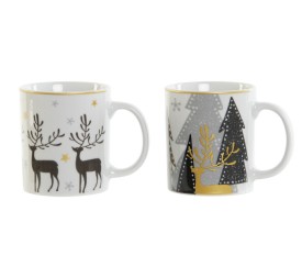 MUG PORCELANA 11X8X9,5 300ML RENOS 2 SURT.