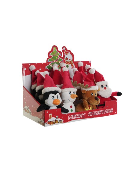 Mayorista Decoración Hogar Navidad PELUCHE POLIESTER PAPANOEL | Mundo Flor