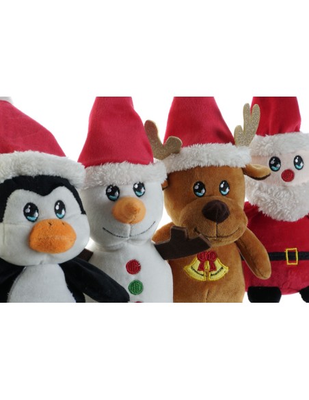 Mayorista Decoración Hogar Navidad PELUCHE POLIESTER PAPANOEL | Mundo Flor