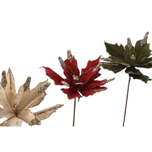 RAMA POLIESTER PVC 25X25X60 FLOR 4 SURT.