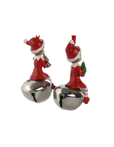 DECORACION COLGANTE RESINA 4,5X3,5X8,5 2 SURT.