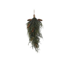 RAMA PVC PIÑAS 43X12X70 COLGANTE VERDE