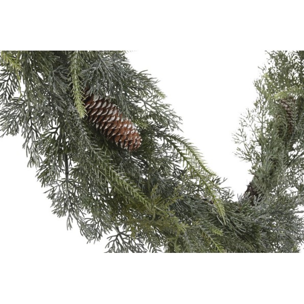 GUIRNALDA PVC 30X11X150 NEVADO VERDE