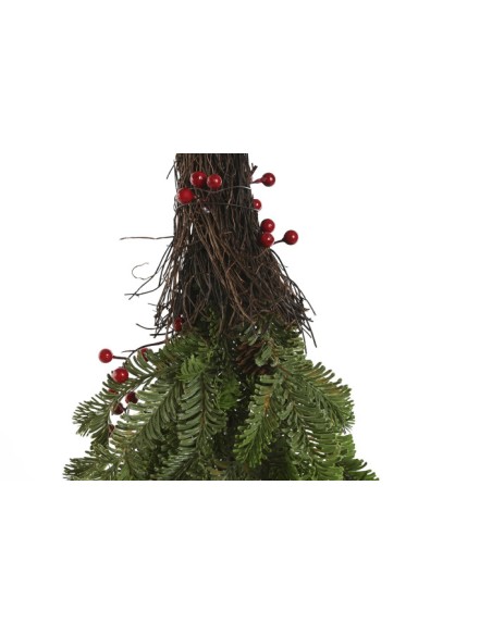 DECORACION PVC FIBRA 25X25X76 ARBOL VERDE