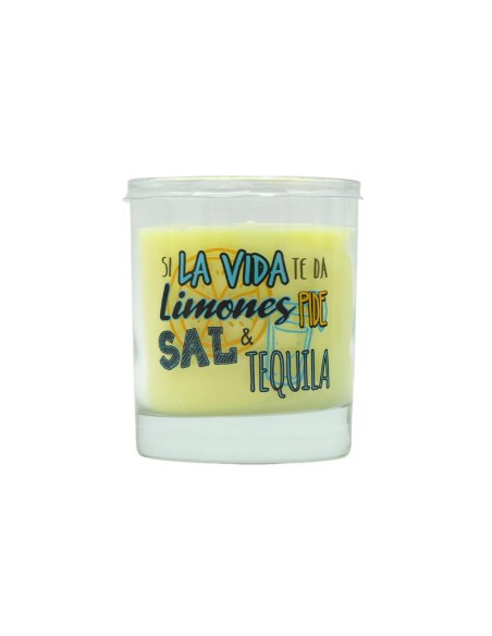VELA VASO PERF. MENSAJE TEQUILA
