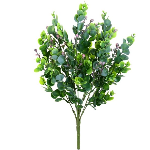 RAMO RELLENO EUCA/BOLAS X 9-47 CM (ROSA)