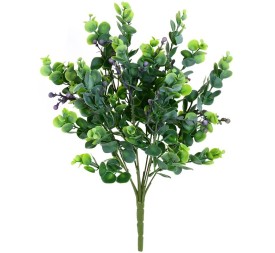 RAMO RELLENO EUCA/BOLAS X 9-47 CM (VIO)