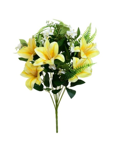 RAMO AZUCENA MIXED X13 -58CM( AMARILLO)