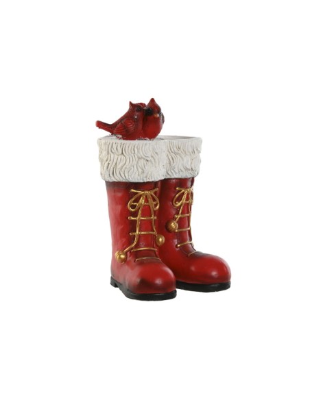 MACETERO MAGNESIA 26X23X37,5 BOTAS ROJO
