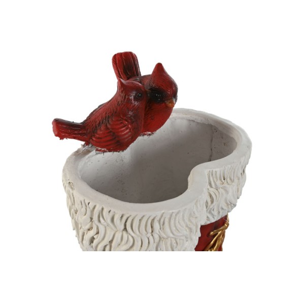 MACETERO MAGNESIA 26X23X37,5 BOTAS ROJO