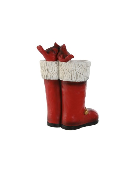 MACETERO MAGNESIA 26X23X37,5 BOTAS ROJO