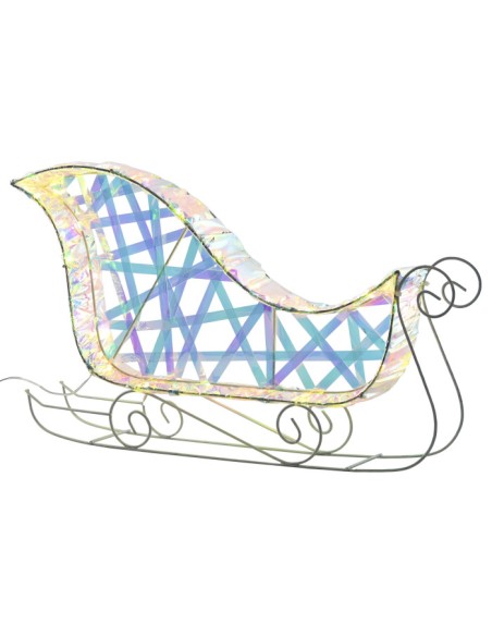 TRINEO LED 55X10X30 45L 3AA IRIDISCENTE MULTICOLOR