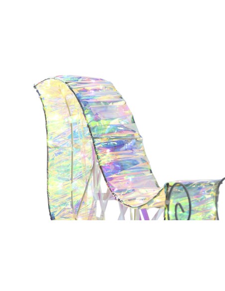 TRINEO LED 55X10X30 45L 3AA IRIDISCENTE MULTICOLOR