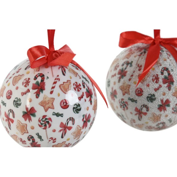 BOLA DECORACION SET 14 PVC 25X21,5X15,5 MULTICOLOR