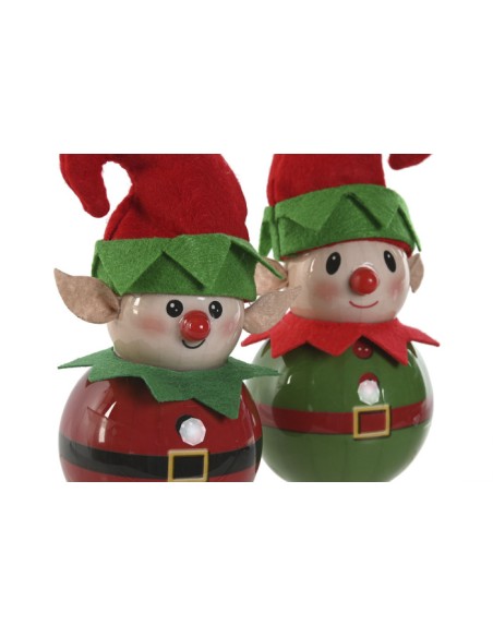 BOLA DECORACION LED PVC 7,5X7,5X12 ELFO 2 SURT.