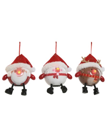 BOLA DECORACION LED 11,5X8,5X9 CAJA REGALO 3 SURT.