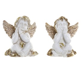 FIGURA RESINA 6,5X6X7 ANGEL DORADO 2 SURT.
