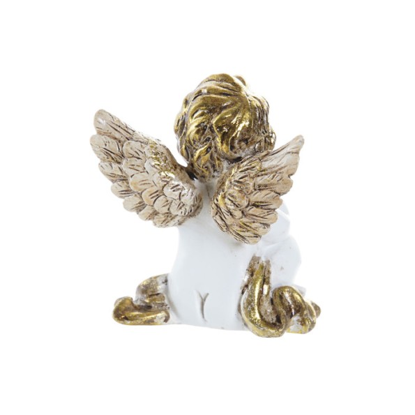 FIGURA RESINA 6,5X6X7 ANGEL DORADO 2 SURT.