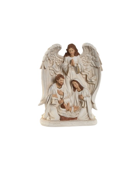NACIMIENTO RESINA 21X10,5X26 ANGEL BLANCO