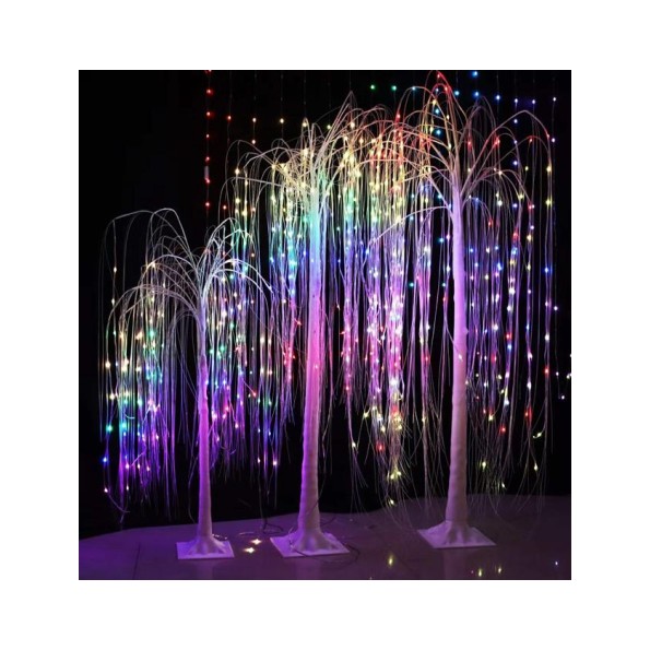 Comprar Árbol de Navidad Led de Metal y Bluetooth al por mayor - Decoración Navidad | Mundo Flor