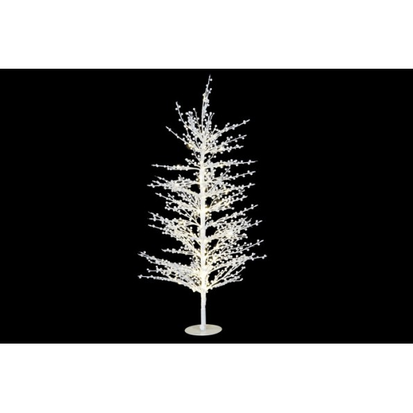 ARBOL LED METAL 45X45X90 56L. BLANCO