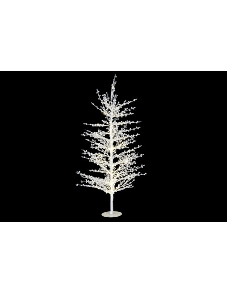 ARBOL LED METAL 45X45X90 56L. BLANCO