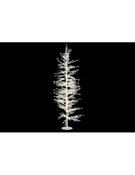ARBOL LED METAL 50X50X120 88L. BLANCO