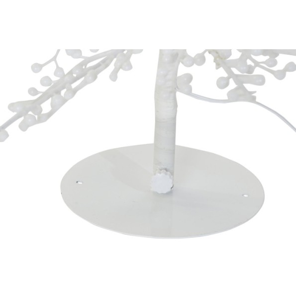 ARBOL LED METAL 50X50X120 88L. BLANCO