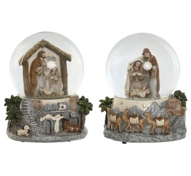 BOLA DECORACION CRISTAL 11,5X11X14,5 2 SURT.