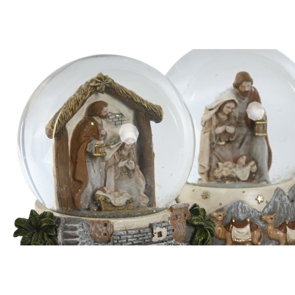 BOLA DECORACION CRISTAL 11,5X11X14,5 2 SURT.