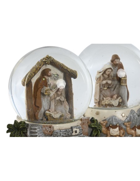 BOLA DECORACION CRISTAL 11,5X11X14,5 2 SURT.