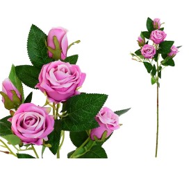VARA ROSAS X 5 -66CM (VIOLETA)