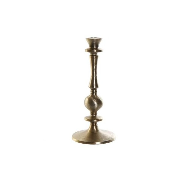 CANDELABRO ALUMINIO 12X12X28 DORADO