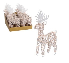 CIERVO METAL 12 X 4 X 23 CM