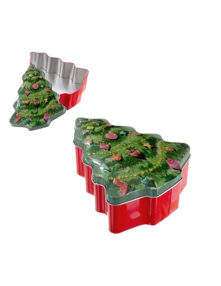 CAJA ÁRBOL METAL 18 X 14,70 X 6,60 CM