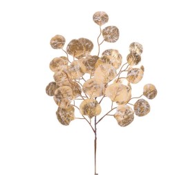 RAMA HOJAS PLÁSTICO ORO 15 X 3 X 46 CM