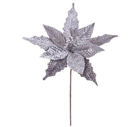 POINSETTIA GRIS 34 X 34 X 40 CM
