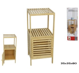 MUEBLE AUXILIAR CON ARMARIO 2 ALTURAS 35X35X80 CM