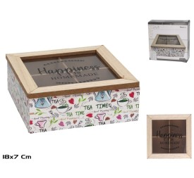 CAJA SET DE TE MARK 18X18X7 CM