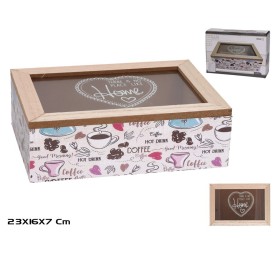 CAJA SET DE TE BOB 23X16X7,5 CM SURT