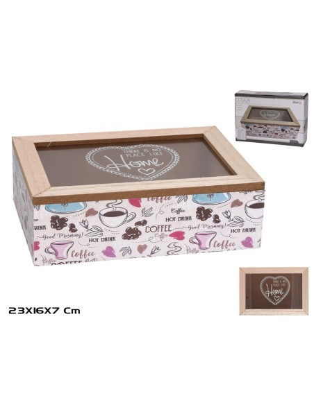 CAJA SET DE TE BOB 23X16X7,5 CM