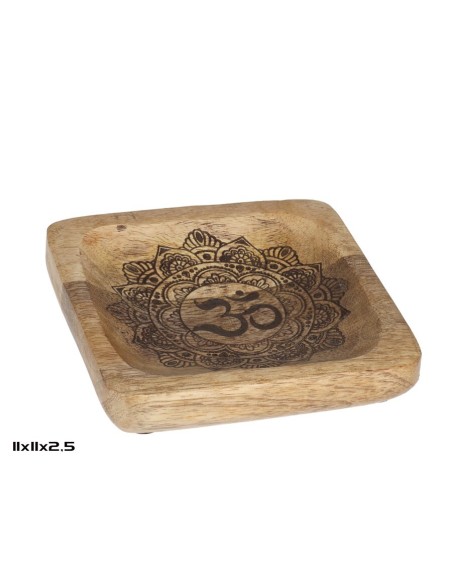 PLATO CUADRADO OM 11X11CM