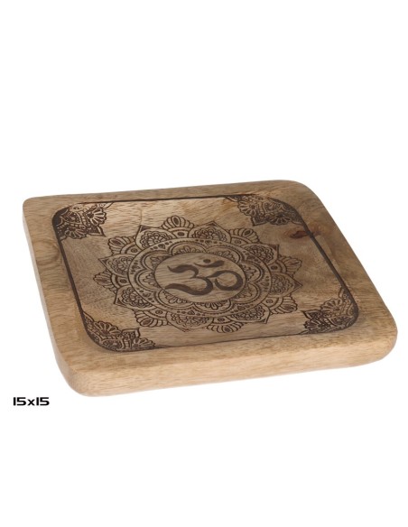 PLATO CUADRADO OM 15X15CM