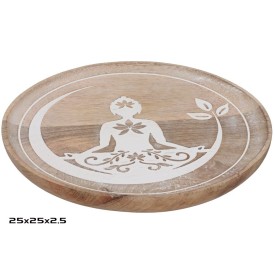 PLATO REDONDO BUDA 25CM