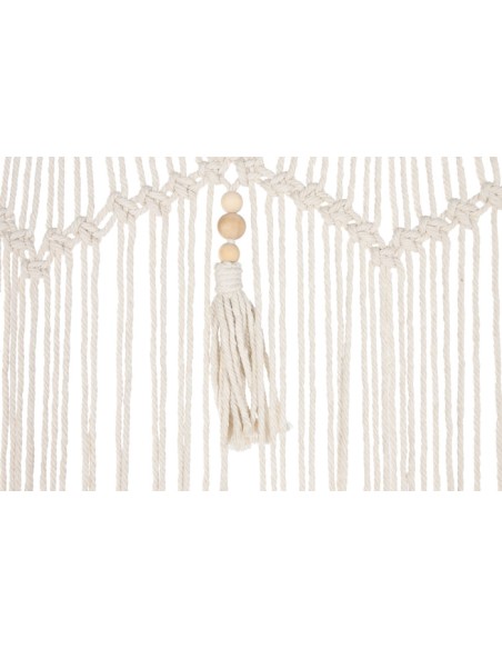 DECORACION COLGANTE MADERA POLIESTER 110X5X180